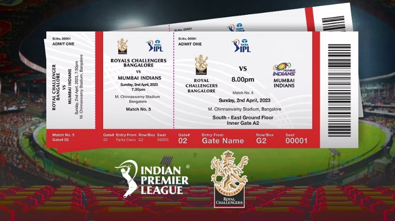 RCB Tickets 2025 RCB Tickets 2025